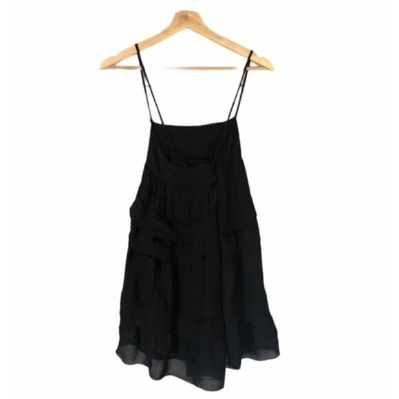 Anthropologie DRA Maggie Black Mini Dress XS NWT - Picture 3 of 8